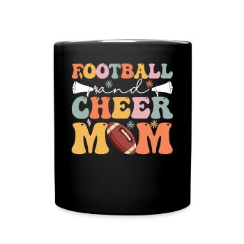 Groovy Cheerleading Cheerleader - Tasse einfarbig - Schwarz - Vorne