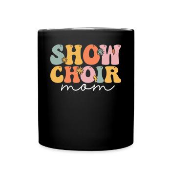 Groovy Chanteur Chanteur Choriste - Mug uni - noir - Devant