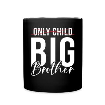 Brother Gifts - Tasse einfarbig - Schwarz - Vorne
