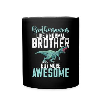 Brother Gifts - Tasse einfarbig - Schwarz - Vorne