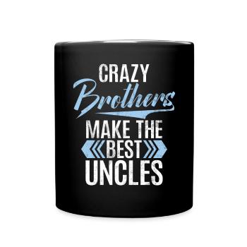 Brother Gifts - Tasse einfarbig - Schwarz - Vorne