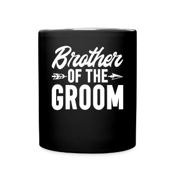 Brother Gifts - Tasse einfarbig - Schwarz - Vorne