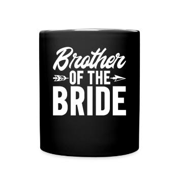 Brother Gifts - Tasse einfarbig - Schwarz - Vorne