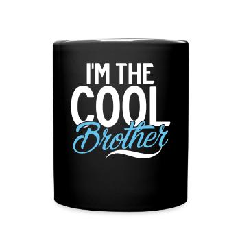 Brother Gifts - Tasse einfarbig - Schwarz - Vorne