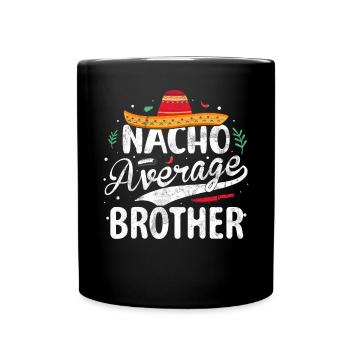 Brother Gifts - Tasse einfarbig - Schwarz - Vorne