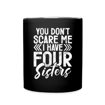 Brother Gifts - Tasse einfarbig - Schwarz - Vorne