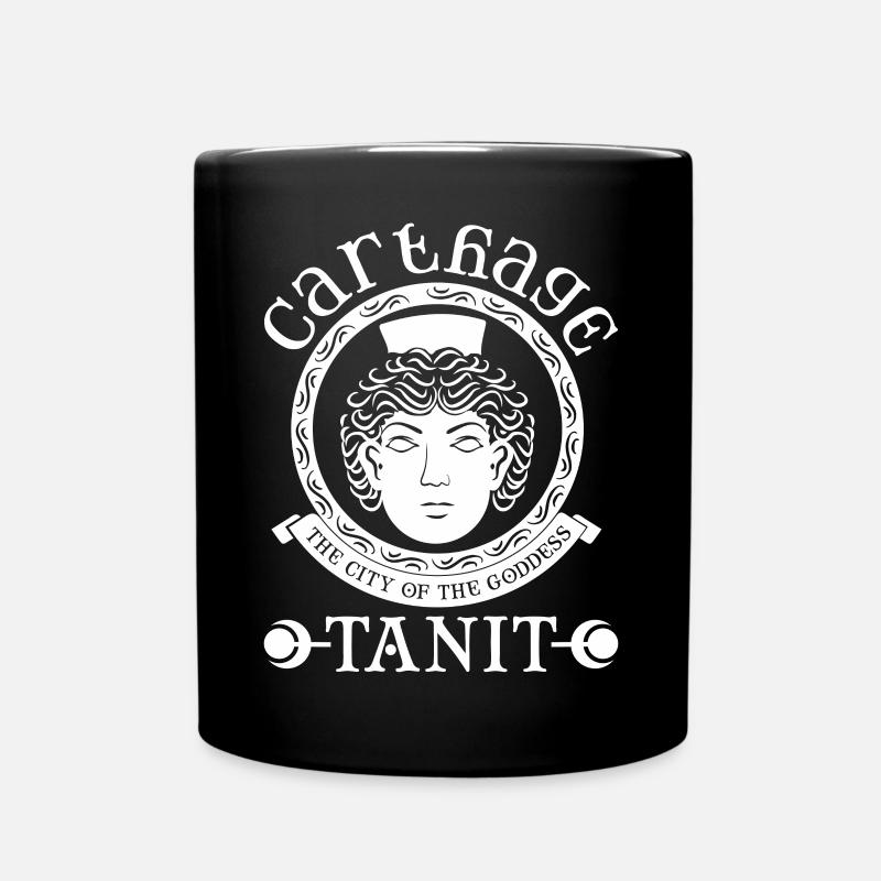 Carthage, la ville de la déesse Tanit - Mug uni - noir