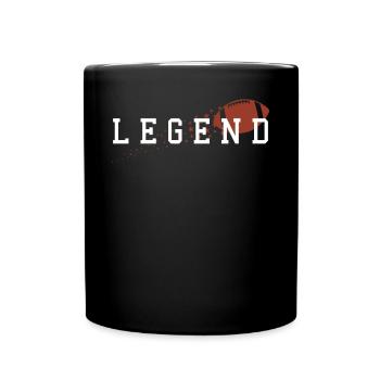 Legendary Football Star Flight - Full Colour Mug - black - Front