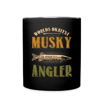 Nous mesurons le succès dans les lancers et non dans les prises - Musky - Mug uni - noir - Devant
