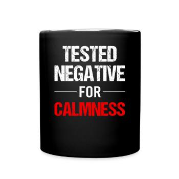 Tranquility - balance for the soul - Full Colour Mug - black - Front