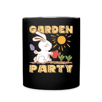 Garden Party - Full Colour Mug - black - Front
