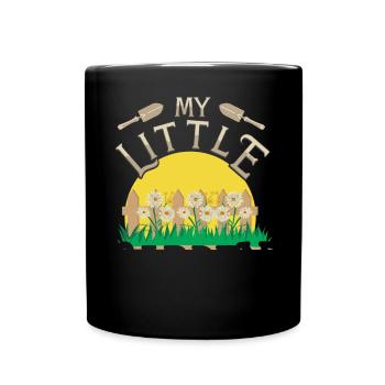 My little garden - Full Colour Mug - black - Front