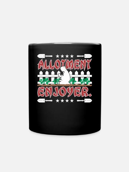 Kleingärtner. - Tasse einfarbig - Schwarz