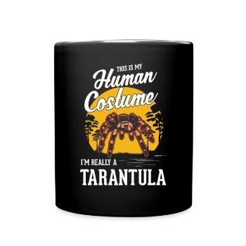 Tarentule Halloween Araignée Tarentule - Mug uni - noir - Devant