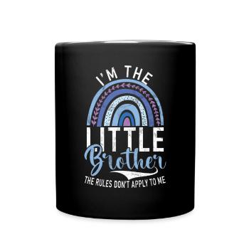 Little Brother Gifts - Tasse einfarbig - Schwarz - Vorne