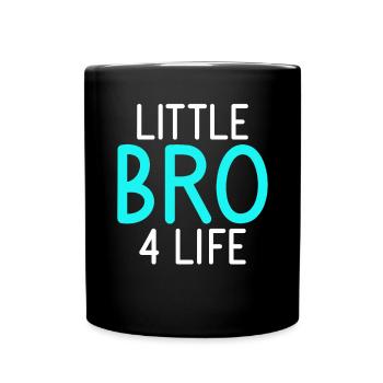 Little Brother Gifts - Tasse einfarbig - Schwarz - Vorne