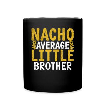 Cadeaux Petit Frère - Mug uni - noir - Devant