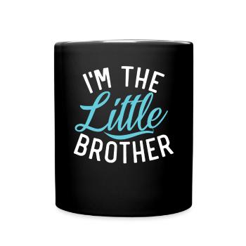 Cadeaux Petit Frère - Mug uni - noir - Devant