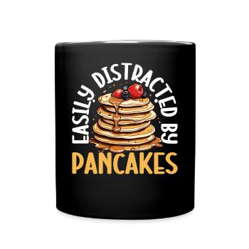 Funny Pancake Maker - Full Colour Mug - black - Front