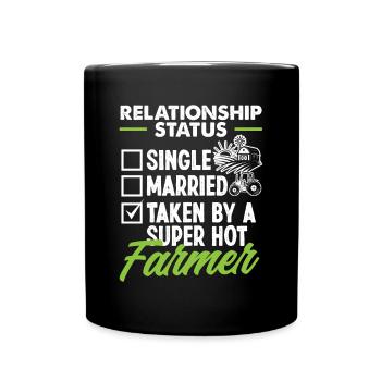 Funny Farmer Farm Farmer Gift - Full Colour Mug - black - Front