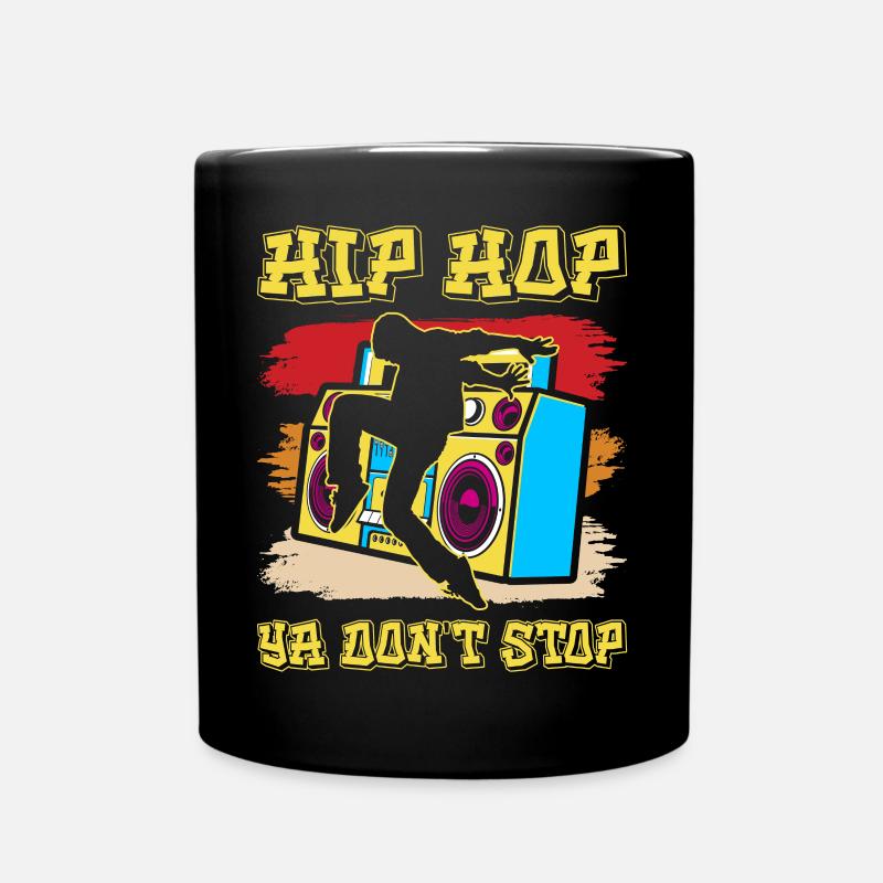 Hiphop Tanz Tänzer Breakdance - Tasse einfarbig - Schwarz