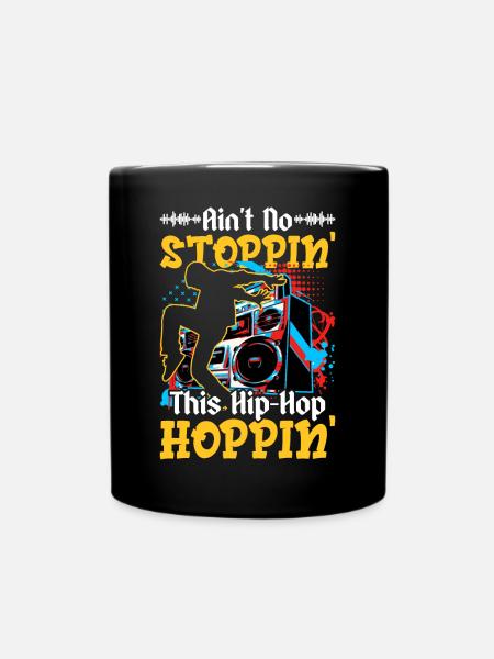 Danseur de danse hip-hop - Mug uni - noir