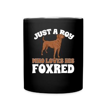Foxred Labrador Fox Red Labrador Retriever - Full Colour Mug - black - Front