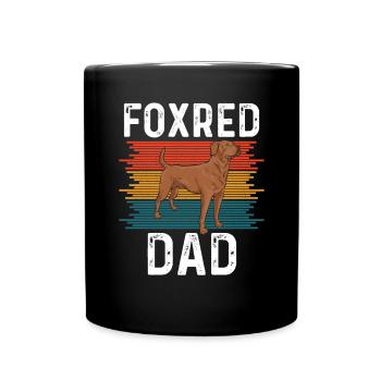 Foxred Labrador Fox Red Labrador Retriever - Full Colour Mug - black - Front