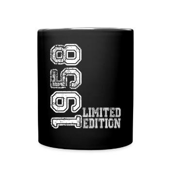 Limited Edition 1958 - Tasse einfarbig - Schwarz - Vorne