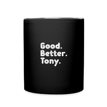 Good better Tony - Full Colour Mug - black - Front