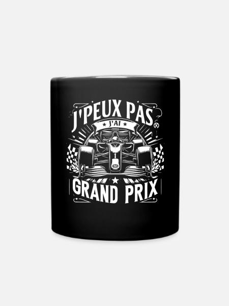 J'peux pas J'ai Grand Prix - Mug uni - noir