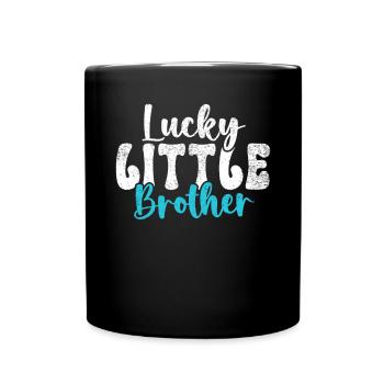 Little Brother Gifts - Tasse einfarbig - Schwarz - Vorne