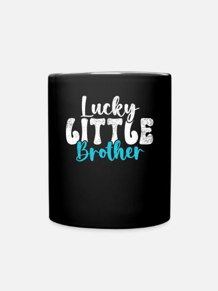 Little Brother Gifts - Tasse einfarbig - Schwarz