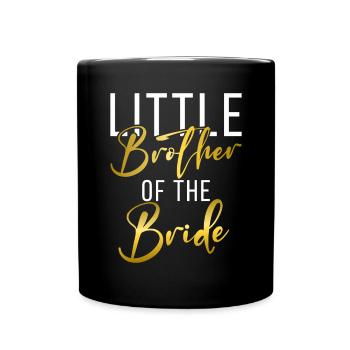 Little Brother Gifts - Tasse einfarbig - Schwarz - Vorne