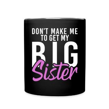 Little Brother Gifts - Tasse einfarbig - Schwarz - Vorne