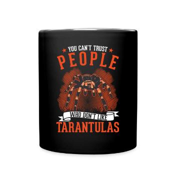 Tarantula Pet Spider Tarantula - Full Colour Mug - black - Front