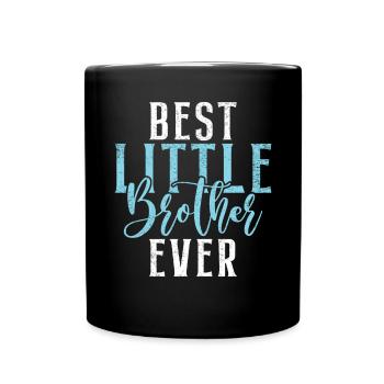 Little Brother Gifts - Full Colour Mug - black - Front