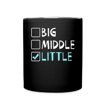 Little Brother Gifts - Tasse einfarbig - Schwarz - Vorne