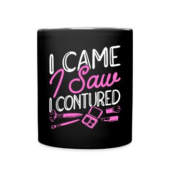 Makeup Artist Beautician & - Tasse einfarbig - Schwarz - Vorne