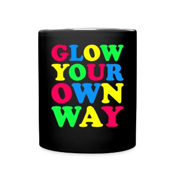 Brillez à votre façon - Colorful Fun - Mug uni - noir - Devant