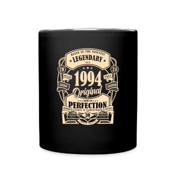 30e anniversaire, cadeau, légende, Original, 1994 - Mug uni - noir - Devant