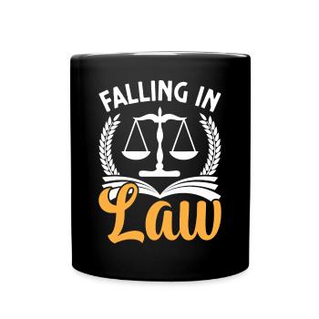 Funny Law Student Law School Future Juris - Full Colour Mug - black - Front