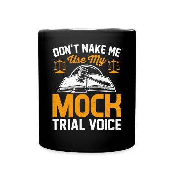 Drôle d’étudiant en droit Faculté de droit Future Juris - Mug uni - noir - Devant