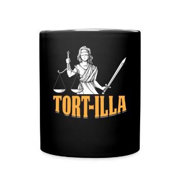 Drôle d’étudiant en droit Avenir de la faculté de droit - Mug uni - noir - Devant