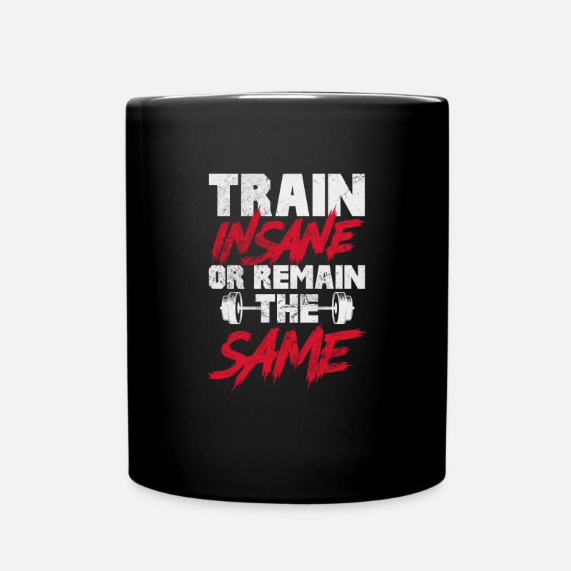 Bodybuilder - Tasse einfarbig - Schwarz