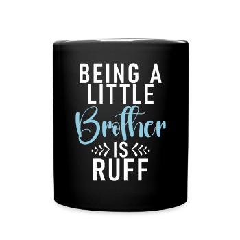 Little Brother Gifts - Tasse einfarbig - Schwarz - Vorne