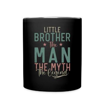 Cadeaux Petit Frère - Mug uni - noir - Devant