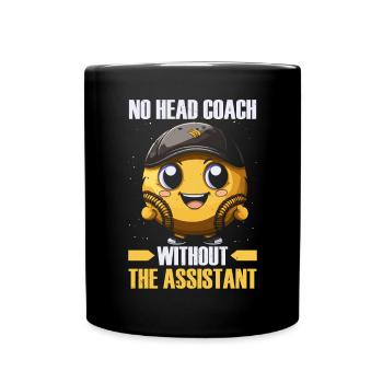 Assistant Coach Sport Trainer Team Coaching - Full Colour Mug - black - Front