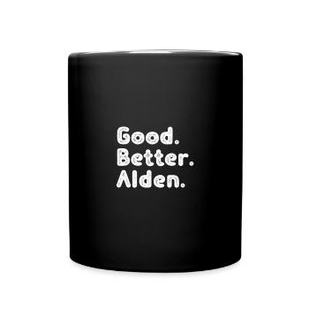 Good better Alden - Tasse einfarbig - Schwarz - Vorne