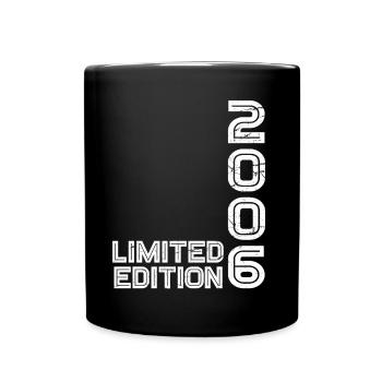 18e anniversaire 2006 Année de naissance - Mug uni - noir - Devant